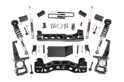 4-Inch Lift Kit with N3 Shocks for 2009-2010 Ford F-150 4WD, Rough Country 59931