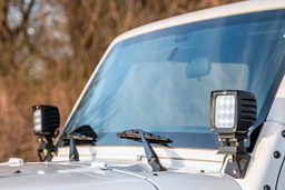 Light Mounts for 2007-2017 Jeep Wrangler, view 3, Rough Country 6004