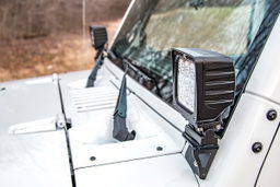 Light Mounts for 2007-2017 Jeep Wrangler, view 4, Rough Country 6004