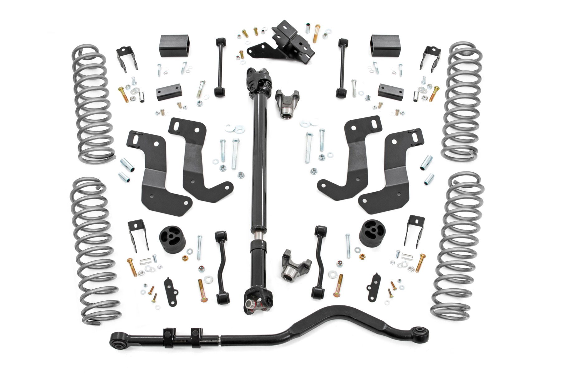 Rough Country 3.5-Inch Lift Kit for Jeep Wrangler JL 392 4WD