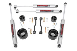 2.5-Inch Leveling Kit with N3 Shocks for 2024–2025 Jeep Gladiator, Rough Country 61330
