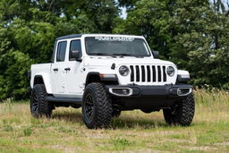 2.5-Inch Leveling Kit with V2 Shocks for 2024–2025 Jeep Gladiator, view 2, Rough Country 61370