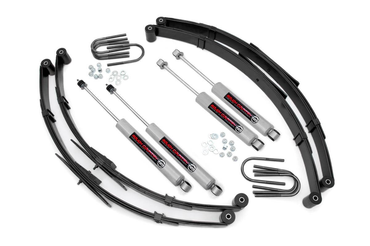 2.5-Inch Lift Kit for Jeep Wrangler YJ (1987-1995) — Rough Country 615.20