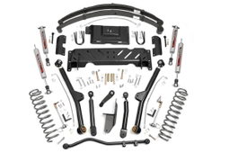 4.5-Inch Lift Kit with N3 Shocks for Jeep Cherokee 4WD (1984-2001), view 2, Rough Country 61722