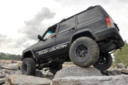 6.5-Inch Lift Kit with N3 Shocks for 1984–2001 Jeep Cherokee 4WD, view 4, Rough Country 61822