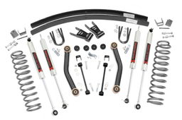 4.5-Inch Lift Kit with M1 Shocks for 1984-2001 Jeep Cherokee XJ, Rough Country 62340