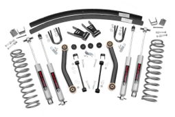 4.5-Inch Lift Kit for Jeep Cherokee XJ (1984-2001), Rough Country 623N2