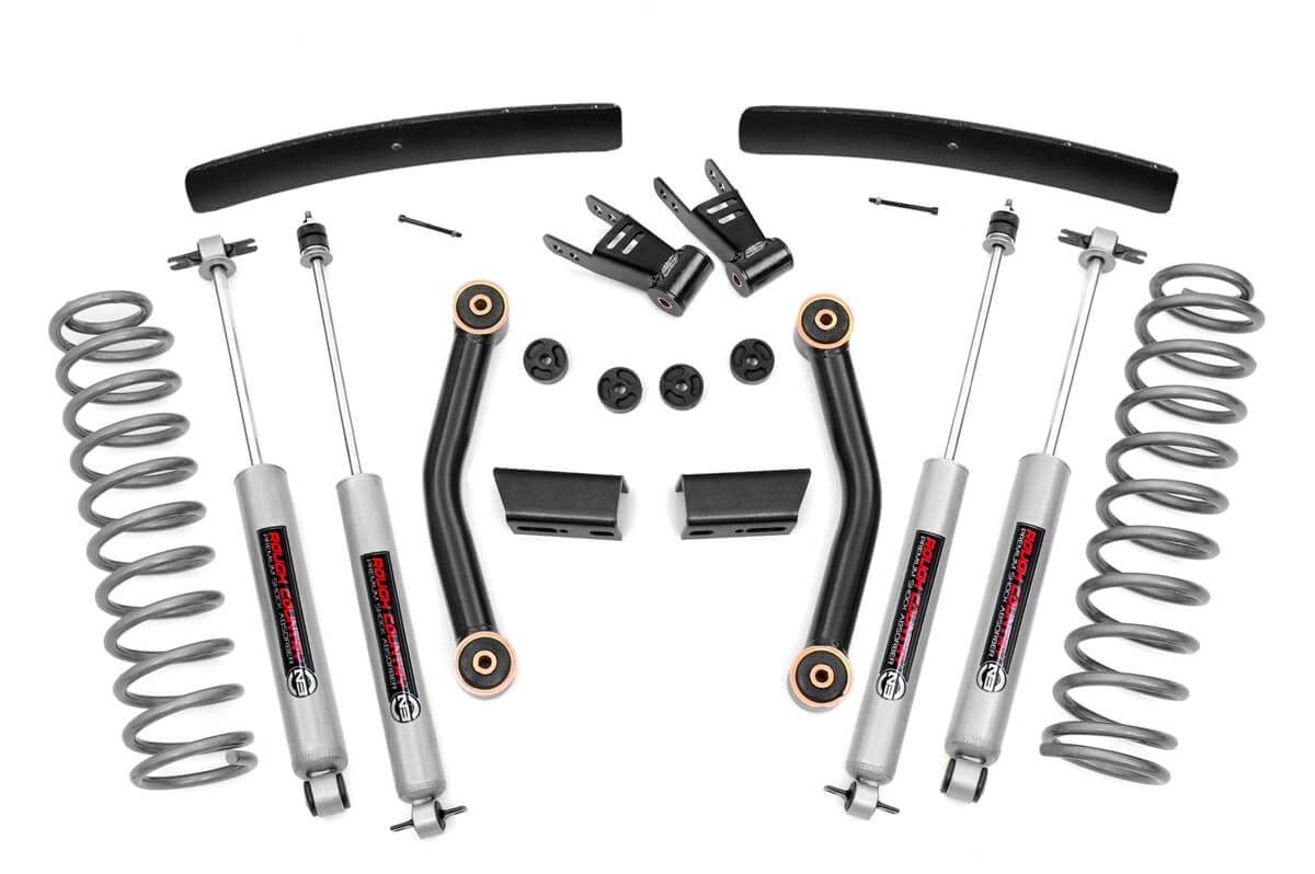 Rough Country 4.5-Inch Lift Kit with N3 Shocks for 1986-1992 Jeep Comanche 4WD