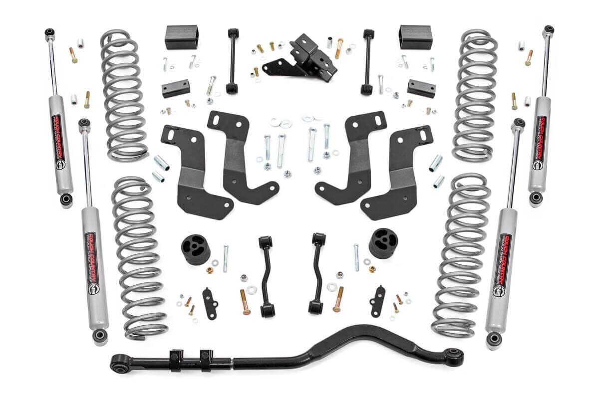 Rough Country 3.5-Inch Lift Kit for 2018-2023 Jeep Wrangler JL 4WD