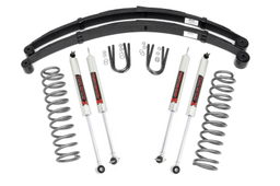 3-Inch Lift Kit with M1 Shocks for Jeep Cherokee (1984–2001), Rough Country 63040