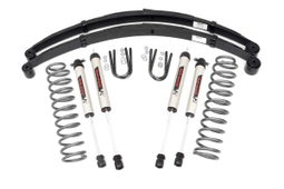 3-Inch Lift Kit with V2 Shocks for Jeep Cherokee (1984–2001), view 2, Rough Country 63070