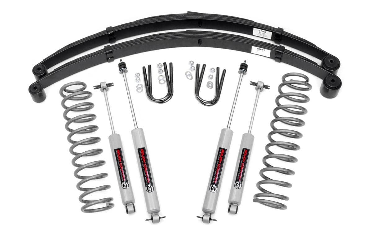 Rough Country lift kit for Jeep Cherokee (1984–2001)