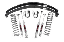 3-Inch Lift Kit with N3 Shocks for Jeep Cherokee (1984-2001), Rough Country 630N2