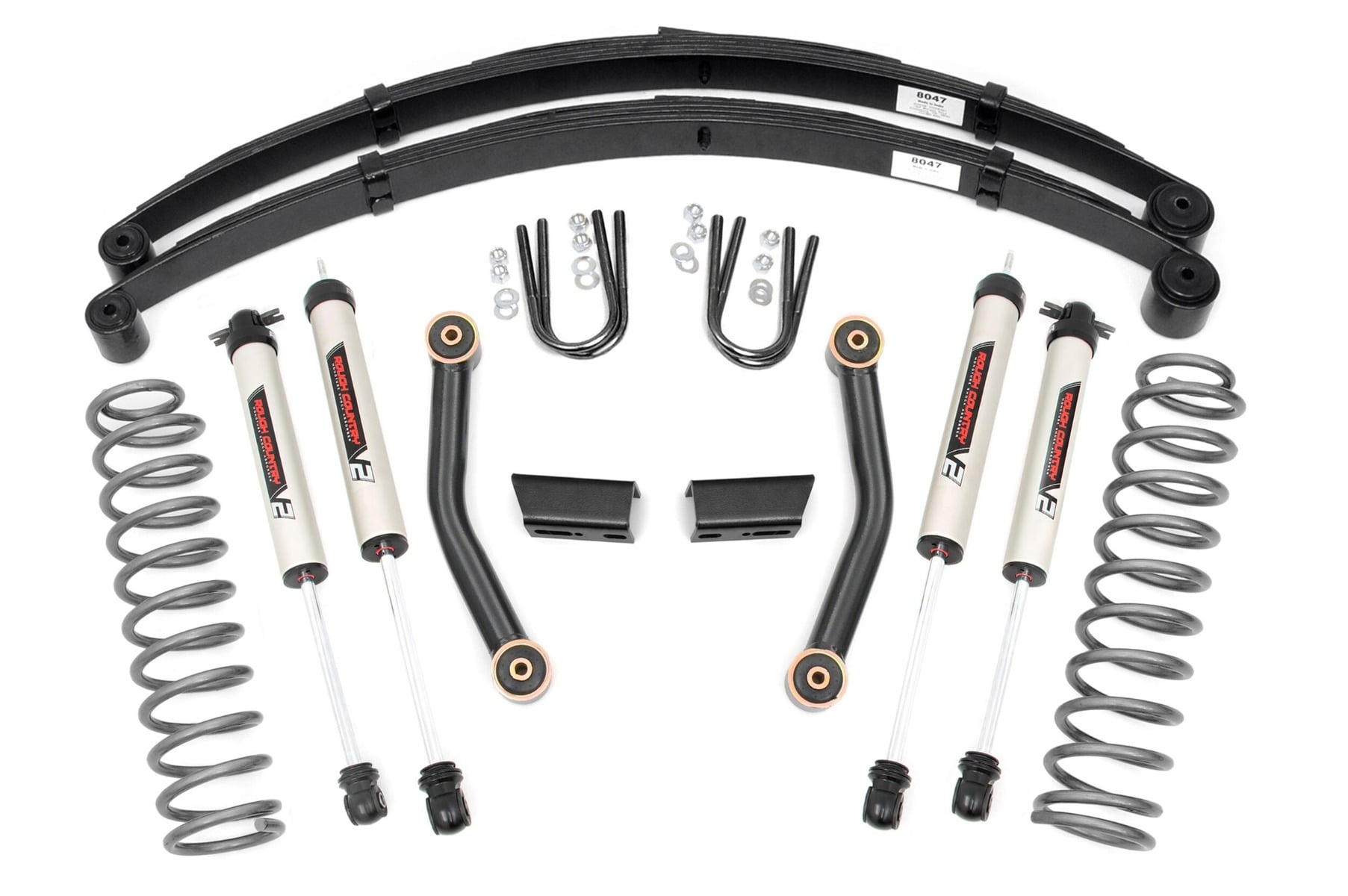 Rough Country lift kit for Jeep Cherokee (1984–2001)