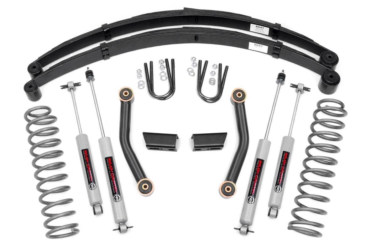 3-Inch Lift Kit for Jeep Cherokee XJ (1984-2001) — Rough Country 630XN2