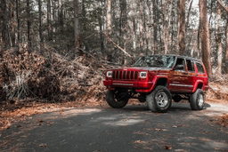 4.5-Inch Lift Kit with N3 Shocks for Jeep Cherokee (1984-2001), view 3, Rough Country 633N2