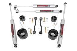 2.5-Inch Leveling Kit with N3 Shocks for 2020–2023 Jeep Gladiator, Rough Country 63430A