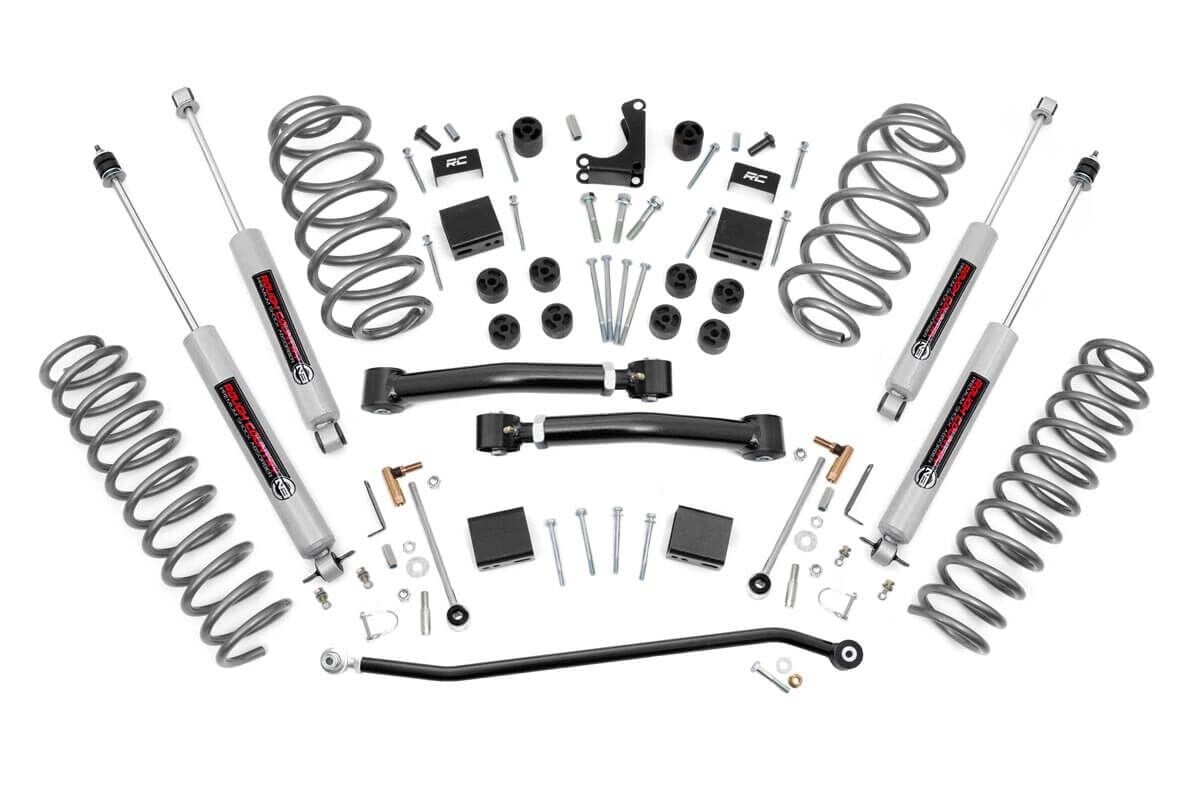 Rough Country 4-Inch Lift Kit with N3 Shocks for 1999-2004 Jeep Grand Cherokee