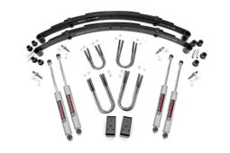 3-Inch Lift Kit with N3 Shocks for Jeep Wagoneer & J-Series 4WD, Rough Country 64030