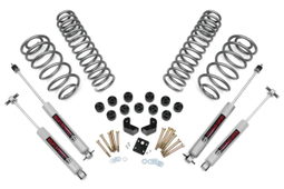 3.75-Inch Lift Kit with N3 Shocks for 1997–2006 Jeep Wrangler 4WD — Part 646.20, Rough Country