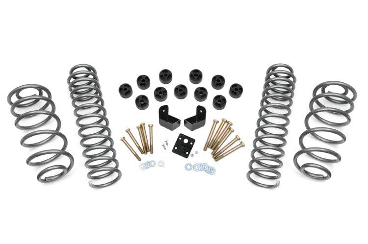 Rough Country 3.75-Inch Lift Kit for Jeep Wrangler 4WD