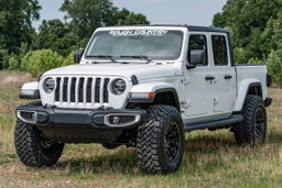 2.5-Inch Coil Leveling Kit with M1R Shocks for 2020–2023 Gladiator, view 2, Rough Country 64844