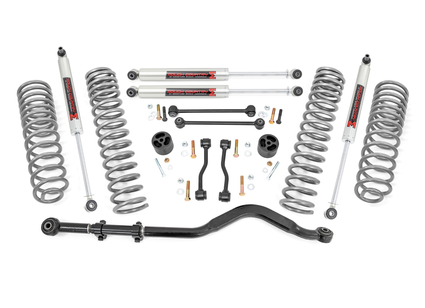 Rough Country 3.5-Inch Lift Kit with M1 Shocks for 2020–2023 Jeep Gladiator