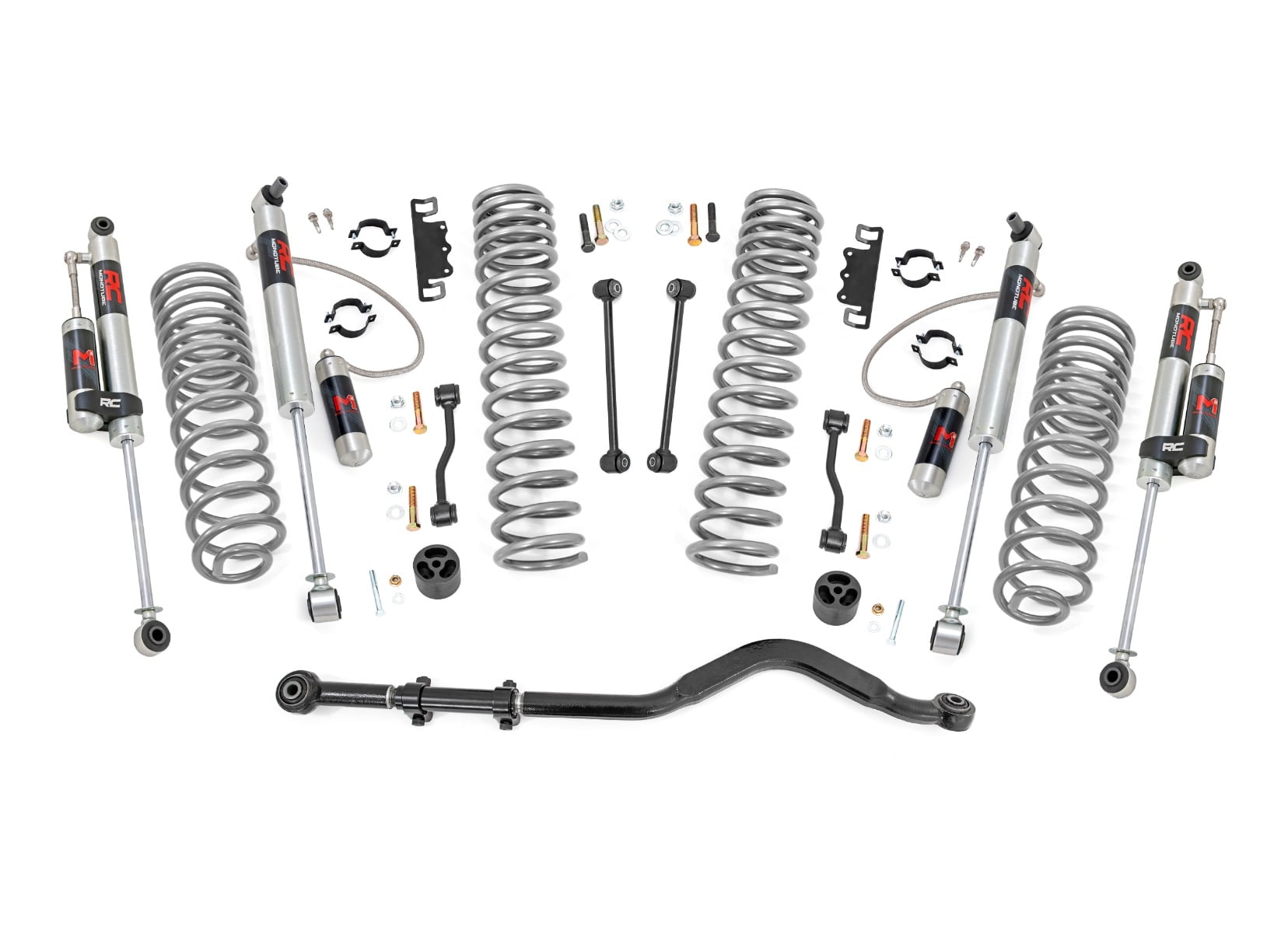 Rough Country 3.5-Inch Lift Kit with M1R Shocks for 2020–2023 Jeep Gladiator 4WD