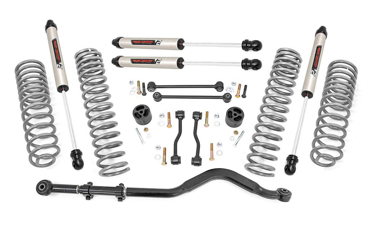 Rough Country 3.5-Inch Lift Kit with V2 Shocks for 2020–2023 Jeep Gladiator