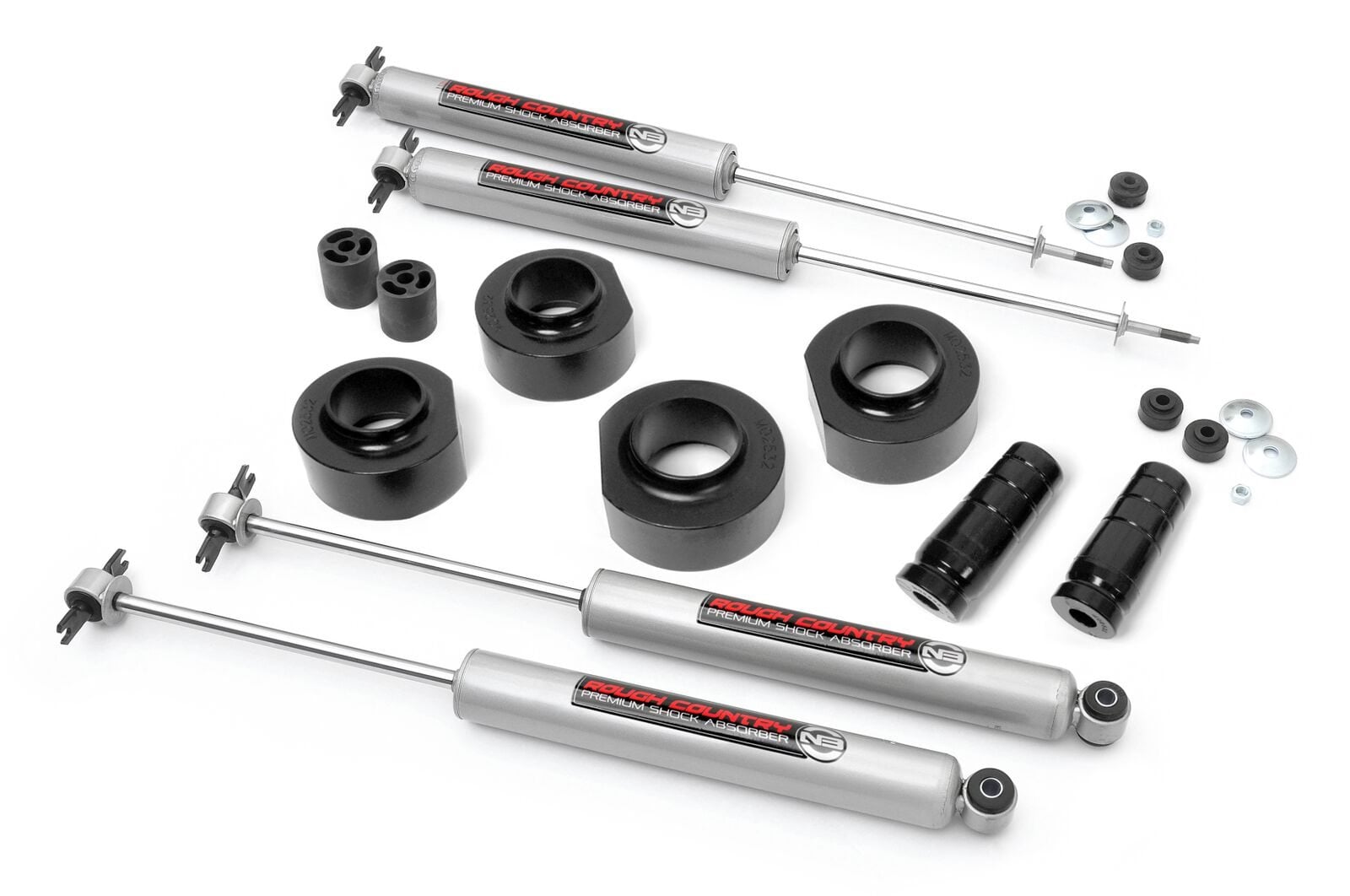 Rough Country 1.5-Inch Lift Kit for 1997–2006 Jeep Wrangler 4WD