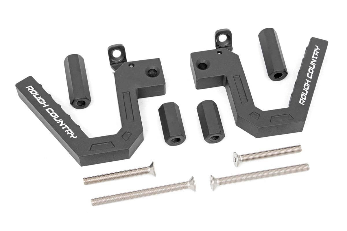 Rough Country No-Drill Grab Handles for 2007–2017 Jeep Wrangler