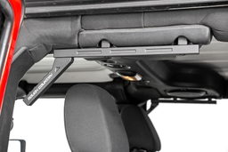 Front and Rear Grab Handle Set for 2007–2017 Jeep Wrangler, view 3, Rough Country 6509
