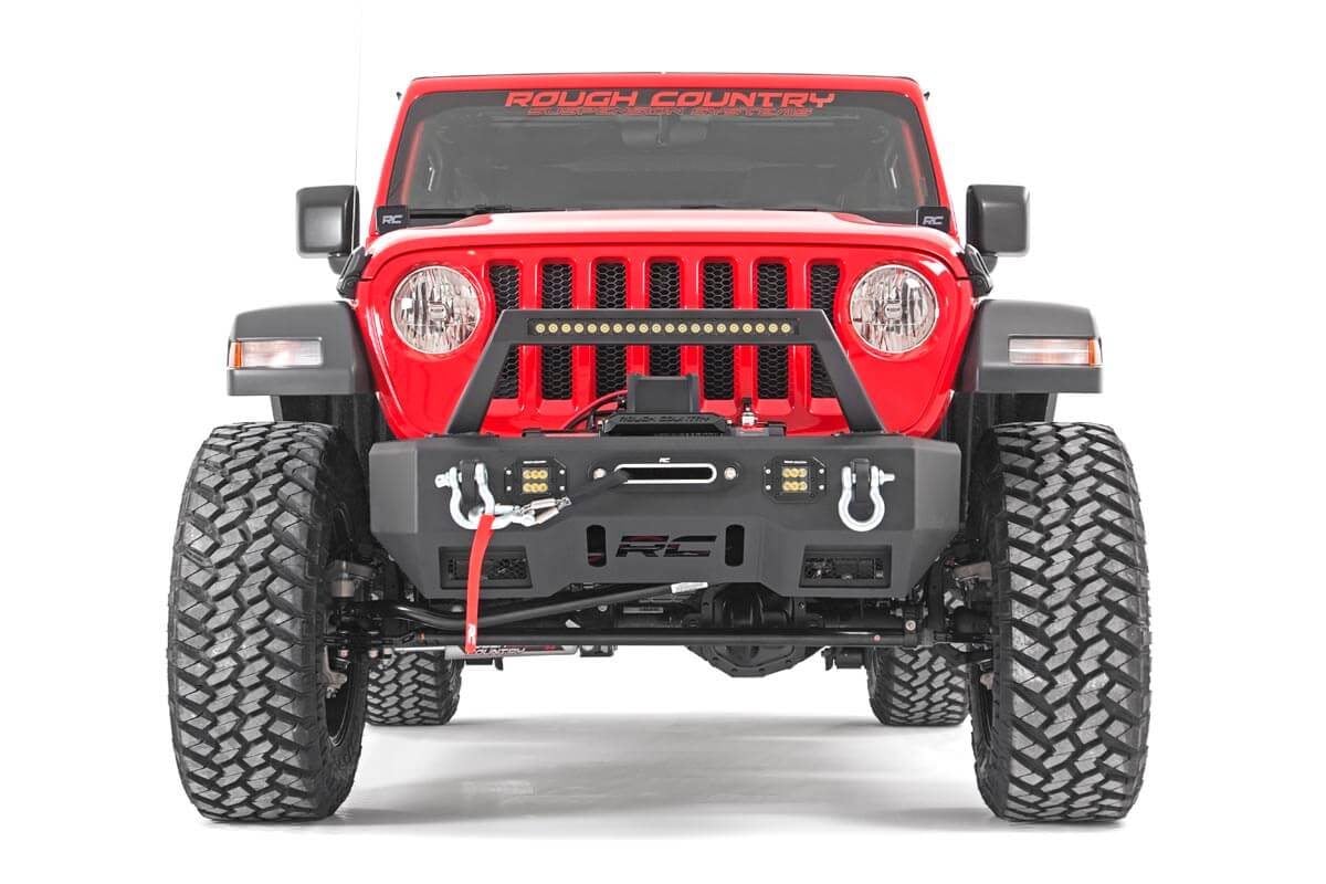 3.5-Inch Lift Kit with M1R Shocks for 2019–2023 Jeep Wrangler 4WD — Part 65444, Rough Country