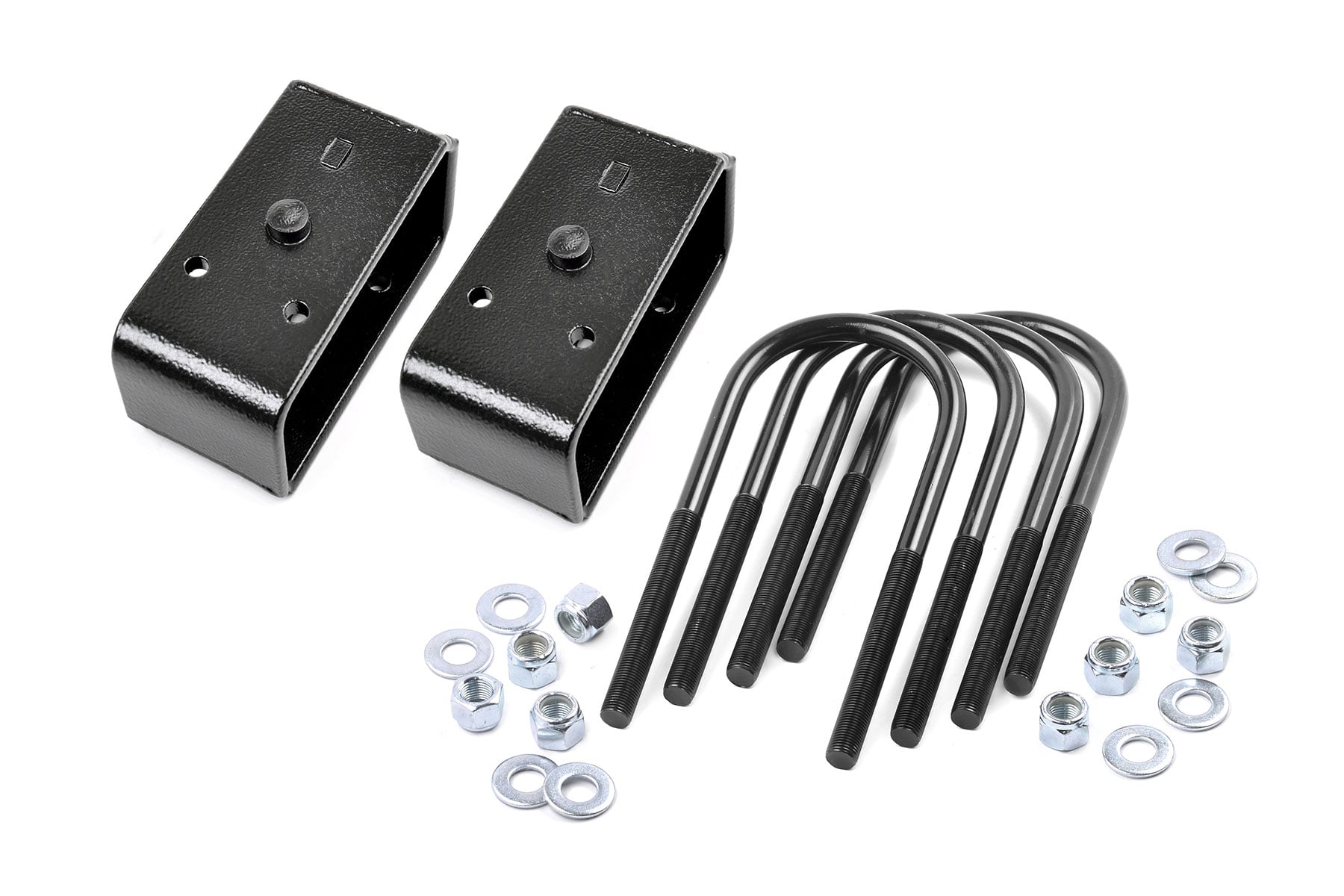 Rough Country 2-Inch Block and U-Bolt Kit for Ford F-250