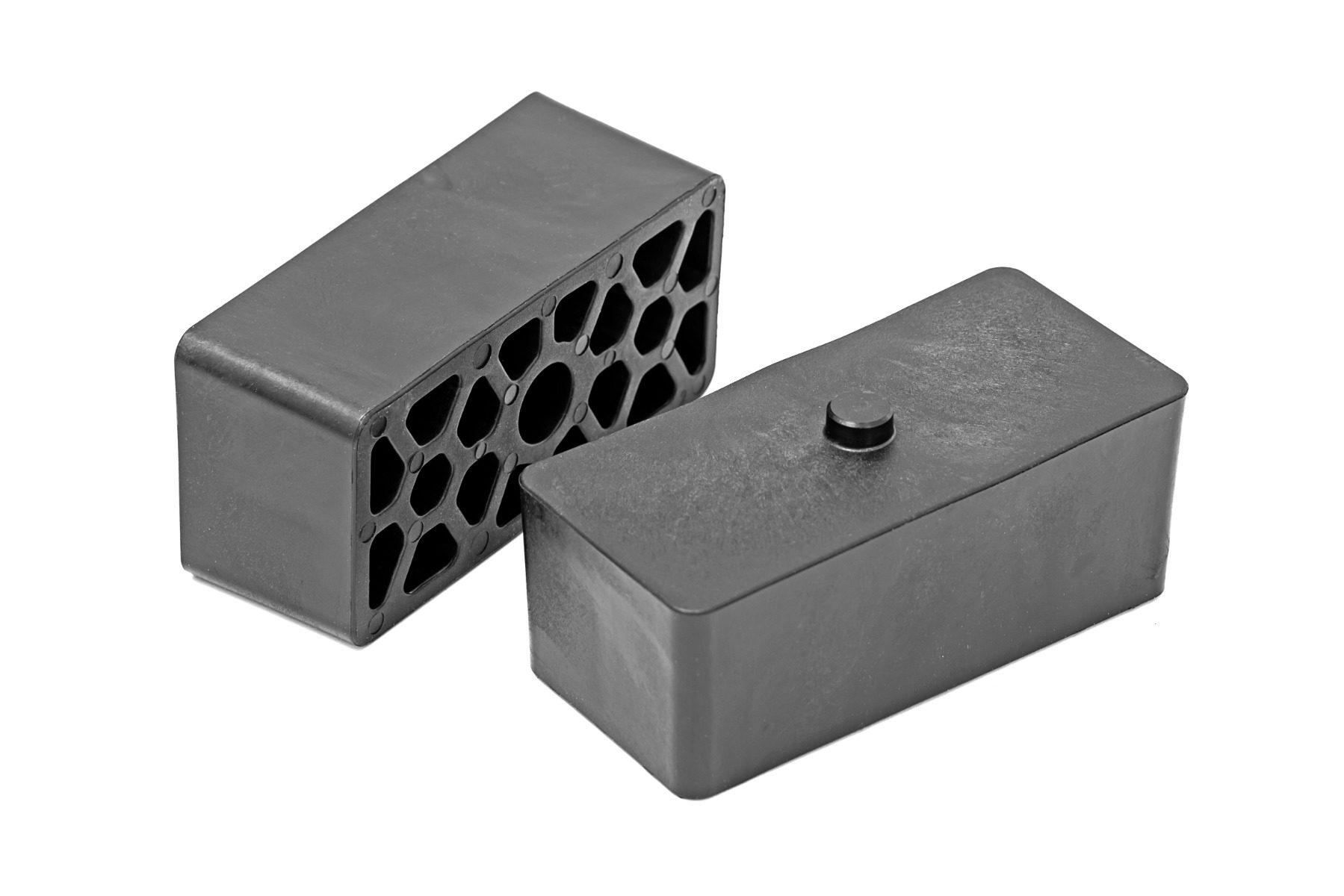 Rough Country Tapered Lift Block Kit - Nylon Composite, Sold as a Pair