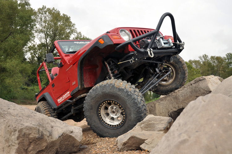 6-Inch Lift Kit with N3 Shocks for Jeep Wrangler TJ 4WD (1997–2006), Rough Country 65922