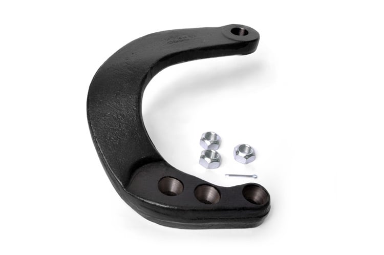 Rough Country Raised Steering Arm for 3-Bolt Open Knuckle Steering