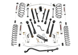 6-Inch Lift Kit with V2 Shocks for 1997–2006 Jeep Wrangler 4WD, Rough Country 66270