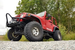 4-Inch Lift Kit with N3 Shocks for 1997–2006 Jeep Wrangler TJ 4WD with N3 Rear Shocks, view 4, Rough Country 66330