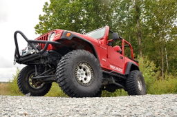 4-Inch Lift Kit with M1 Shocks for 1997–2006 Jeep Wrangler TJ 4WD, view 4, Rough Country 66340