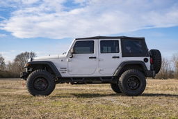 3.25-Inch Lift Kit with M1 Shocks for Wrangler Unlimited (2007-2017), view 2, Rough Country 66940