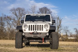 3.25-Inch Lift Kit with M1 Shocks for Wrangler Unlimited (2007-2017), view 5, Rough Country 66940