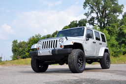 3.25-Inch Lift Kit with M1 Shocks for Wrangler Unlimited (2007-2017), view 6, Rough Country 66940