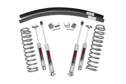 3-Inch Lift Kit with N3 Shocks for 1984-2001 Jeep Cherokee XJ, Rough Country 670N2
