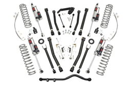 4-Inch Lift Kit with M1R Shocks for 2007-2017 Jeep Wrangler 4WD, Rough Country 67344
