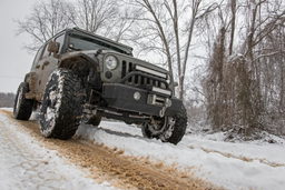 4-Inch Lift Kit with N3 Shocks for 2007–2017 Jeep Wrangler Unlimited — Part 67430, view 5, Rough Country