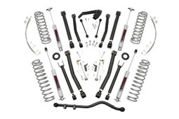 4-Inch Lift Kit with N3 Shocks for 2007–2017 Jeep Wrangler Unlimited — Part 67430, Rough Country