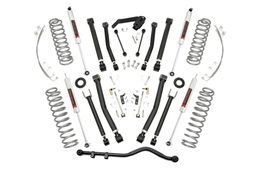 4-Inch Lift Kit with M1 Shocks for Wrangler Unlimited (2007–2017), Rough Country 67440