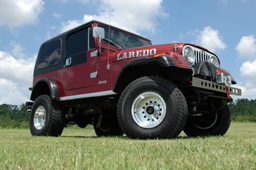 4-Inch Lift Kit with N3 Shocks for Jeep CJ5/CJ7 4WD (1976-1981), view 2, Rough Country 675-76-8130