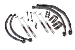 4-Inch Lift Kit with N3 Shocks for Jeep CJ5/CJ7 4WD (1976-1981), Rough Country 675-76-8130